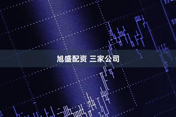 旭盛配资 三家公司