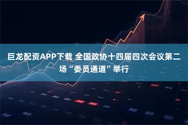 巨龙配资APP下载 全国政协十四届四次会议第二场“委员通道”举行